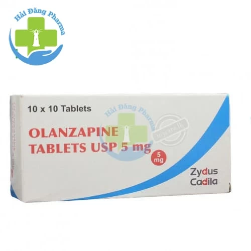 Olanzapine Tablets USP 5mg - Hộp 10 vỉ x 10 viên